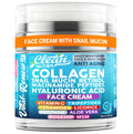 Vital Renew Snail Mucin Collagen Face Cream Daily Moisturizer Retinol Anti Aging Face Cream Niacinamide Peptides Hyaluronic Acid Vitamin C MSM Tripeptides Ceramides Licorice Arginine Aloe Vera