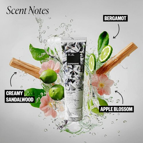 IGK Expensive Amla Oil Gloss Treatment - Strengthens, Softens & Enhances Shine | UV Protection | 1.7 oz