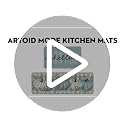 Hello Pumpkin Fall Kitchen Mats Set of 2 - 17x29 & 17x47 Inches, Blue