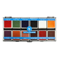 Narrative Cosmetics FX 12-Color Palette - Water-Activated Face & Body Paint for SFX, Theater, Cosplay - High-Pigment, Blendable SFX Makeup, Easy-to-Use for Film & TV
