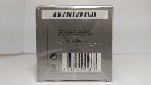 Carolina Herrera 212 Men EDT Spray - Fresh Sandalwood & Spicy Notes | 3.4 oz Fragrance