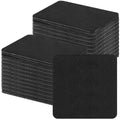 Threlaco 100 Pcs Dermaplaning Blade Wiping Pads on Gloves Dermaplane Razor Wipes Hair Remover for Women Men Face Eyebrows Shaver Dermaplaning Tool Esthetician Supplies, Black