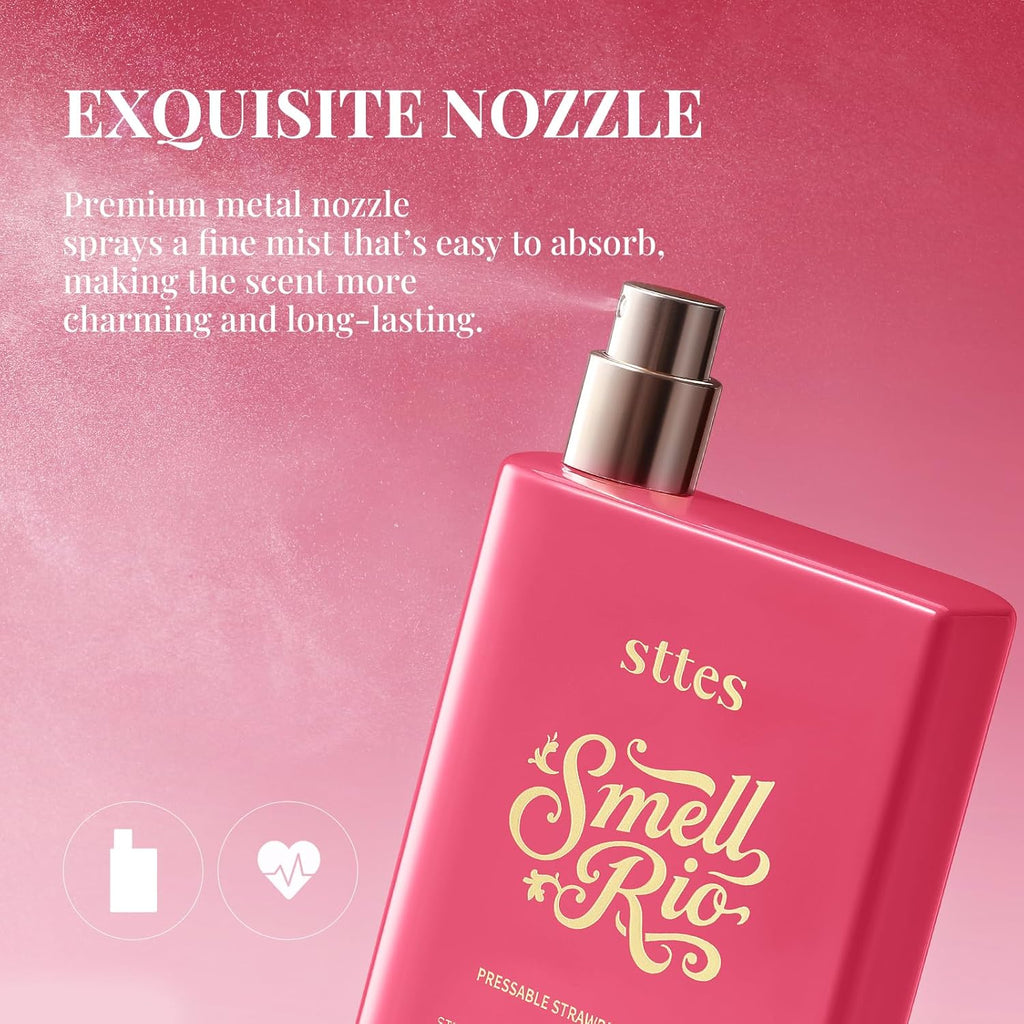 Sttes Smell Rio Perfume - Long-Lasting Hair Perfume for Women | Strawberry, Candy & Vanilla 100ml