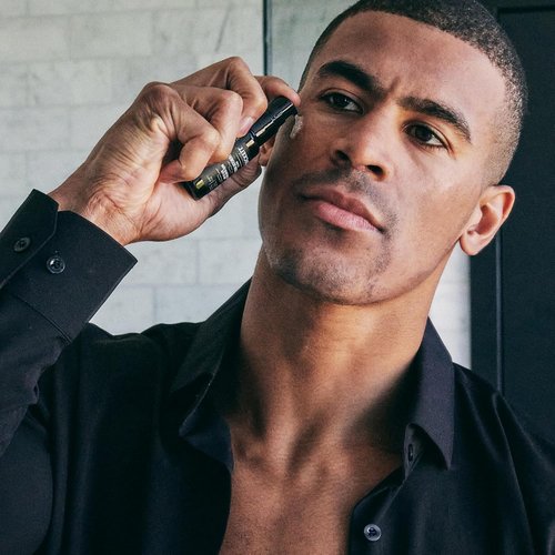 Brickell Men's Dark Circle Under Eye Treatment Serum - Natural Eye Gel to Reduce Dark Bags & Wrinkles | 0.65 Oz, Unscented