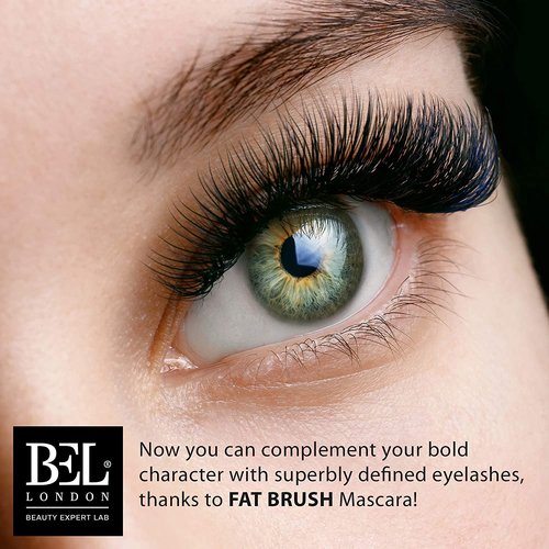 BEL London Fat Brush Mascara - Extreme Volume & Definition for Stunning Lashes
