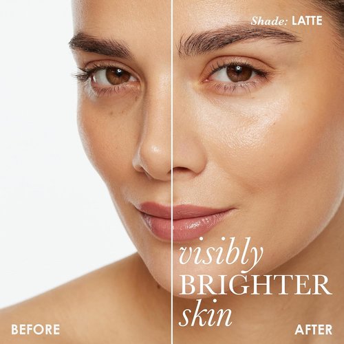 Rodial Latte Lowlighter - Hydrating Liquid Under Eye Brightener with Hyaluronic Acid & Vitamin E, 0.1 fl oz