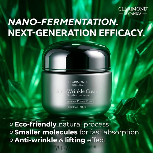 Skiennix Anti-Wrinkle Face Cream - Hydrating & Brightening Moisturizer with Pro-Xylane, Collagen & Peptides | 50g Radiance Renewal