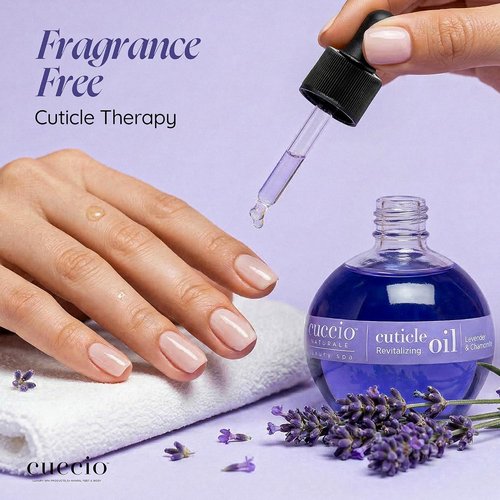Cuccio Naturale Revitalizing Cuticle Oil - Lightweight Lavender & Chamomile Hydrating Formula | 2.30 Fl Oz