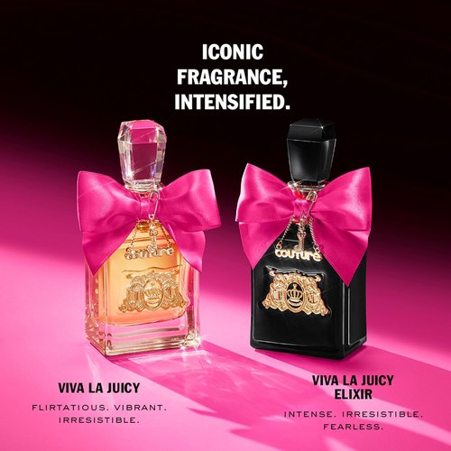 Juicy Couture Viva La Juicy Elixir Eau de Parfum - Long-Lasting Floral Amber Women's Perfume, 1.7 fl oz