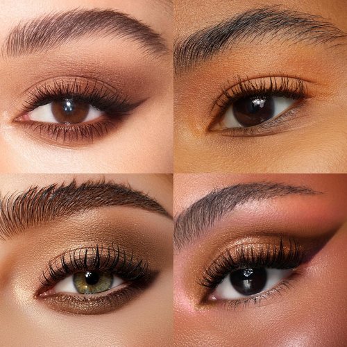 MYSTER ROSEY Neutral Eyeshadow Palette - Long-Lasting Vegan Matte Shades with Mirror | 0.5oz (Autumn Sunshine)