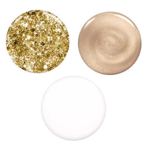 essie nail polish, vegan, holiday 3 piece gift set, 1 kit