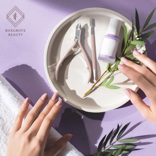 BOXGROVE BEAUTY Professional Cuticle Cutter & Pusher Trimmer Manicure Tools with Double Spring – Perfect Nail Care Tool for Manicure & Pedicure Beauty at Home/Spa/Saloon