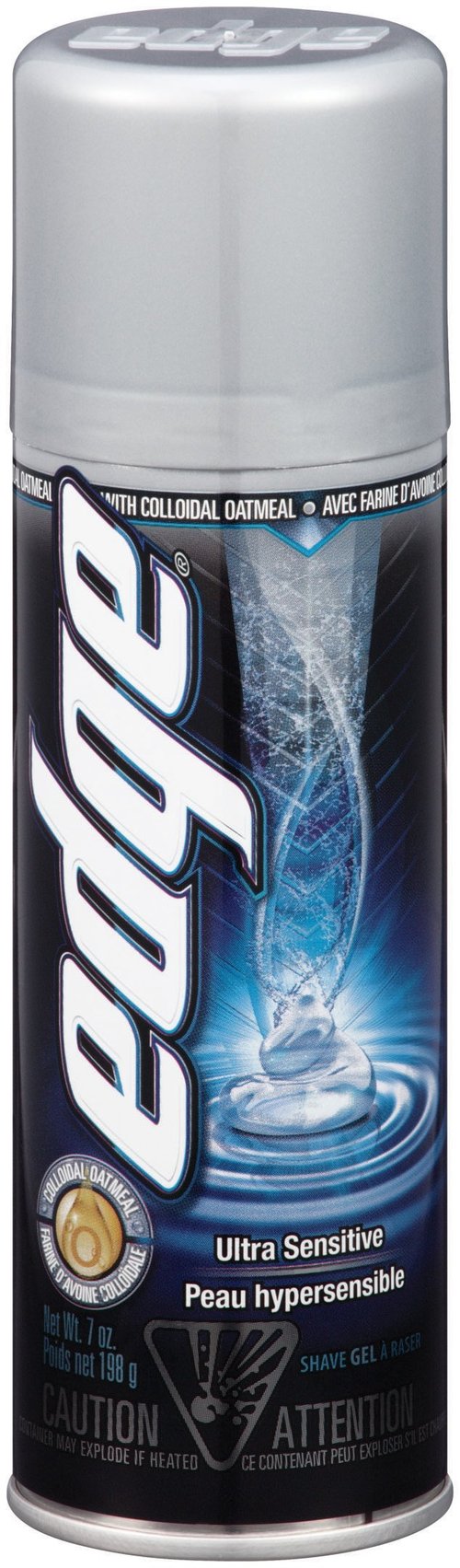 Edge Ultra Sensitive Shave Gel for Men, 7 Ounce
