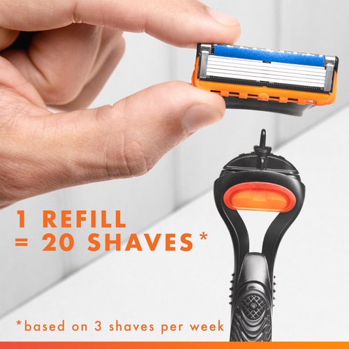 Gillette Fusion5 Men's Razor Blade Refills, 10 Count + Fusion5 ProGlide Razor Blade Refills - 2 Count