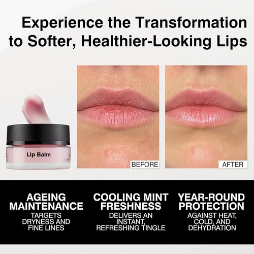 Dr Sebagh Lip Balm - Luxury Hydrating Treatment for Dry & Chapped Lips | 0.5 fl oz Intense Repair