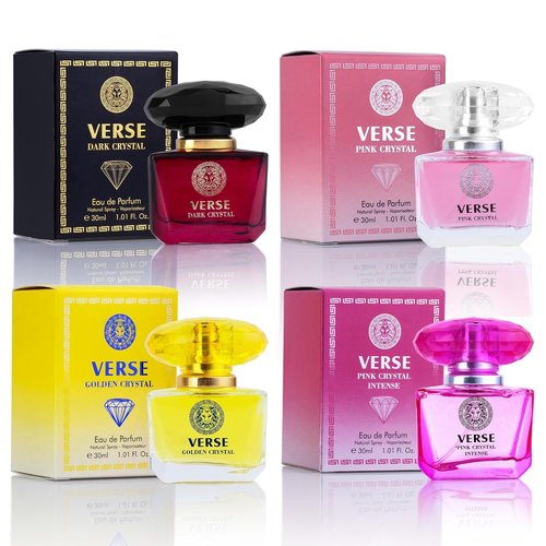 NovoGlow Mini Fragrance Set for Women - Refreshing Floral, Fruity & Woody Scents | Ideal EDP Gift for Birthdays & Anniversaries