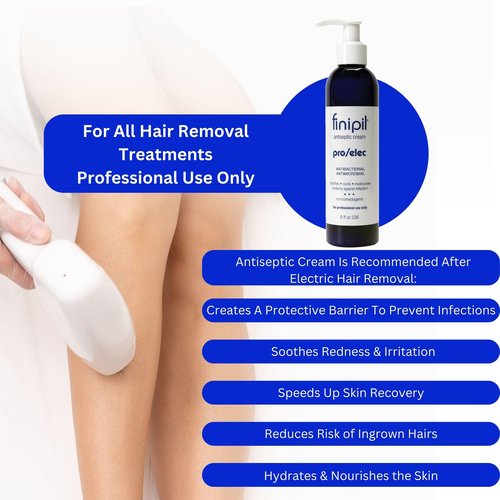 Nufree Finipil Pro Elec Antiseptic Cream, 8 Ounce