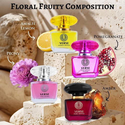 NovoGlow Mini Fragrance Set for Women - Refreshing Floral, Fruity & Woody Scents | Ideal EDP Gift for Birthdays & Anniversaries
