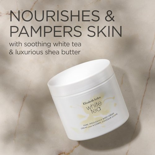 Elizabeth Arden White Tea Body Cream - Moisturizing Day & Night Lotion for Dry Skin, 13.54 oz