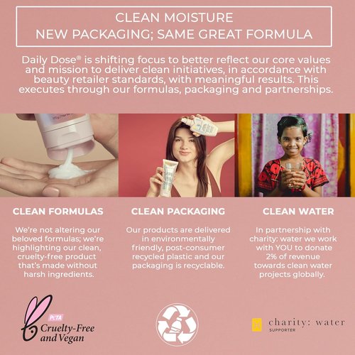 DAILY DOSE Deep Conditioner Hair Mask - Award-Winning Treatment for Dry, Damaged Hair | Vegan & Cruelty-Free