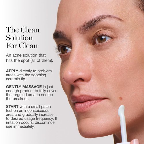 Ogee Plant-Based Acne Treatment - Salicylic Acid Spot Treatment with Soothing Ceramic Tip
