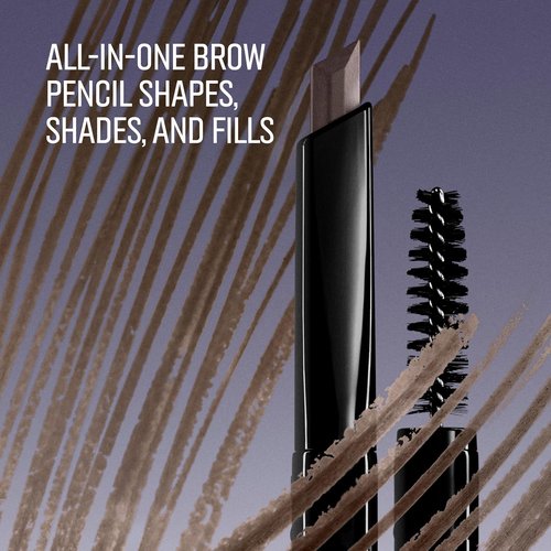 Bobbi Brown Long-Wear Brow Pencil - Waterproof, Dual-Ended Eyebrow Pencil with Spoolie | Refillable Design
