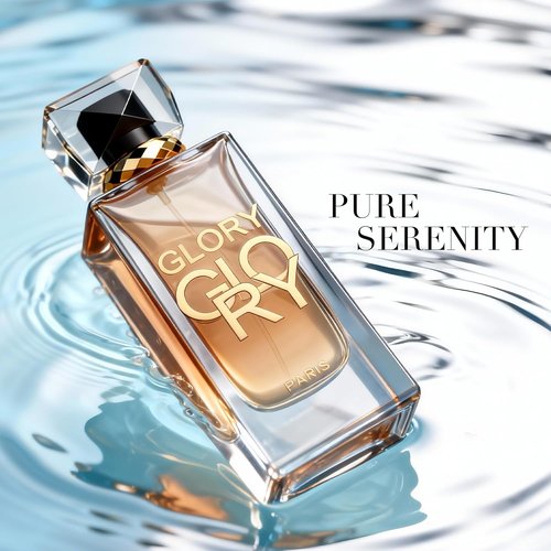 Center Glory Vanilla Cologne-Style Perfume for Women - 100ml Rum & Citrus Fragrance in Luxe Leather