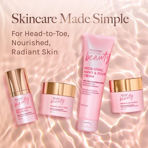 Reserveage Beauty, Firming Neck Cream with Pro-Collagen Booster, Tights, Smooths and Moisturizes with Micro-Encapsulated Copper Peptides and Measurable Results, 1.7 oz