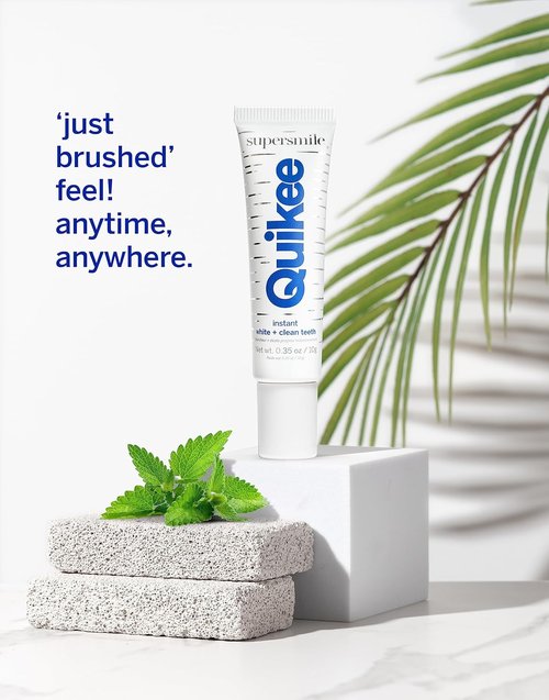 Supersmile Quikee Teeth Whitening - Convenient On-The-Go Formula for a Bright Smile