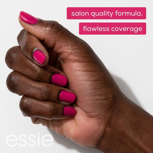 essie Nail Polish, Salon-Quality Purple Nail Polish, Just Chill, Vegan, Just Chill, 0.46 fl oz