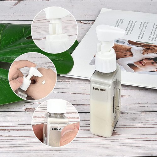 Bpluma Travel Bottles - Leak Proof Toiletry Containers | TSA Approved Kits with Labels