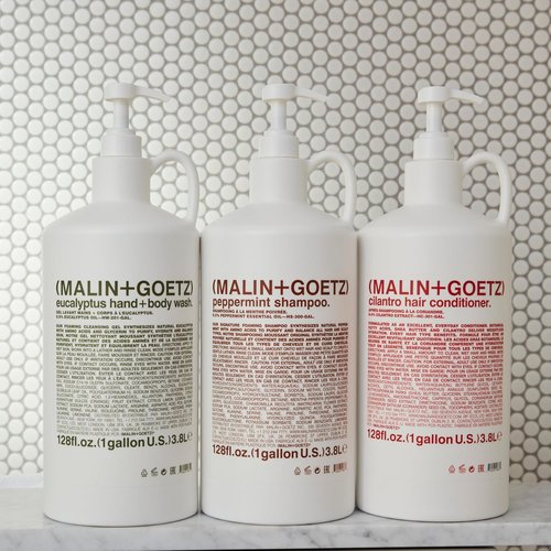 MALIN+GOETZ Cilantro Hair Conditioner - Hydrating & Detangling Formula with Cilantro Extract | Vegan & Cruelty-Free (8 oz/16 oz/Refill)