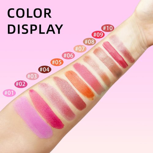 Liquid Blush | Long-Lasting, Blendable Formula for High-Pigment Color - 03 Pink Rose, 0.2 Ounce