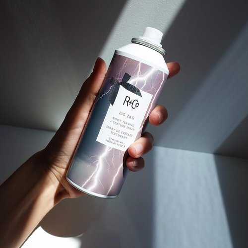 R+Co ZIG ZAG Root Teasing Spray - Volumizing Texture & Hold for All Hair Types, 6.5 oz