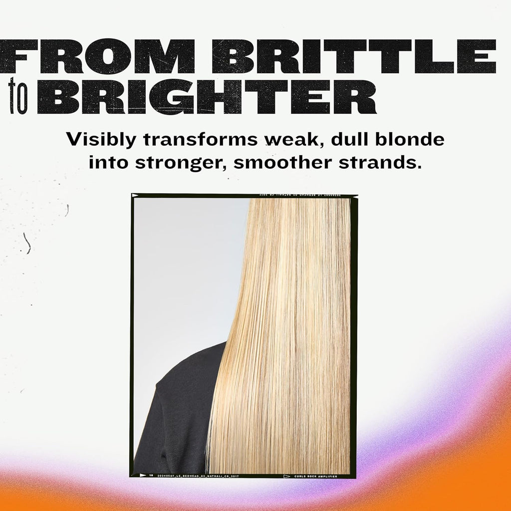 TIGI Bed Head Serial Blonde Shampoo - Restores Damaged Blonde Hair with Hydrolyzed Keratin | 20.29 fl oz