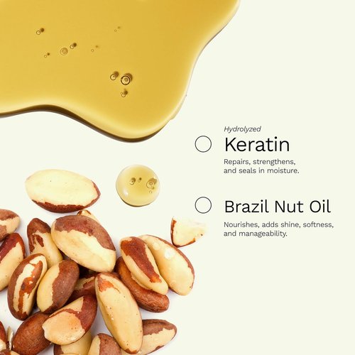 Ginger Milk Pre-Shampoo Treatment - Nourishes Dry, Damaged Hair | Reduces Breakage & Frizz | 8 OZ / 240 ML