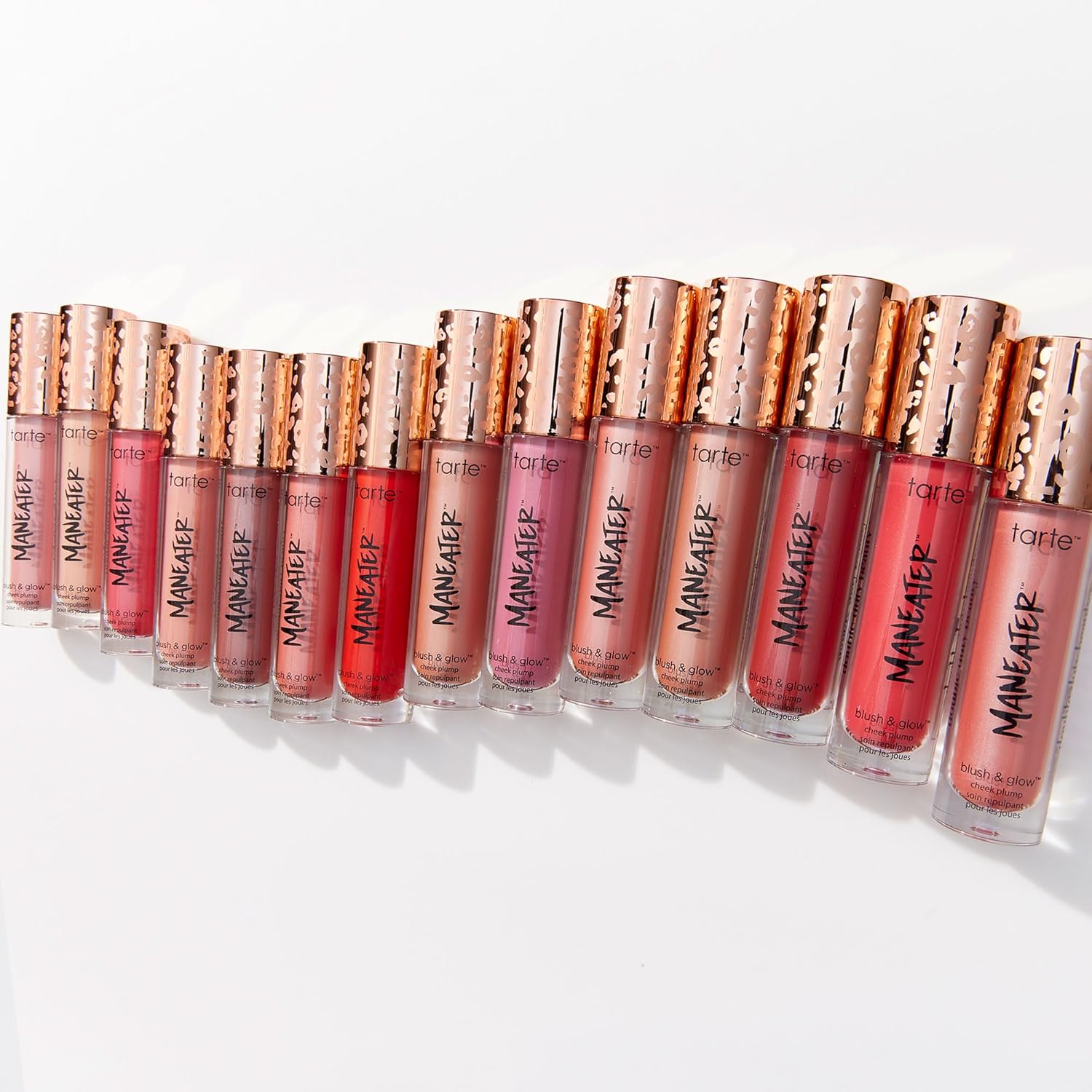 Tarte Maneater Blush & Glow Cheek Plump - Lightweight Cheek Tint & Illuminator with Coconut Water, Hyaluronic Acid & Vitamin E for Radiant Finish