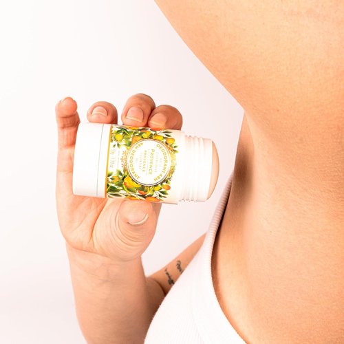 Panier des Sens Natural Deodorant for Women - Aluminum-Free & Vegan - Citrus Provence Scent - 1.7 oz