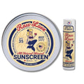 Raw Love Sunscreen Bundle | Reef Safe SPF 35+ Sunscreen & SPF 15 Lip Balm | Mineral Sunscreen with Non-Nano Zinc Oxide | Water Resistant, Baby Safe, Plastic Free | Made in USA