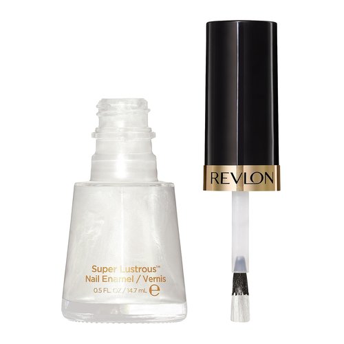 Revlon Super Lustrous Nail Polish - Chip-Resistant, Longwear Formula | High Shine Finish, 020 Pure Pearl, 0.5 fl oz
