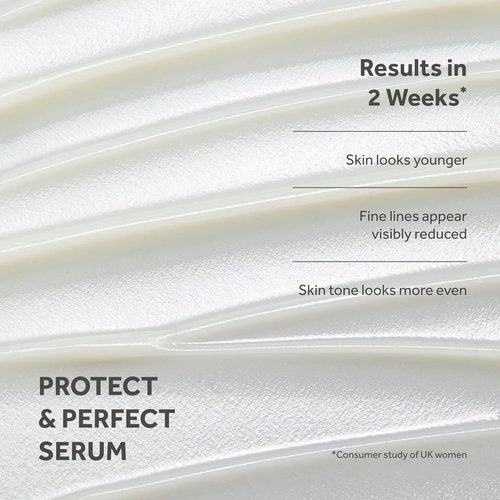 No7 Protect & Perfect Intense Advanced Serum - Anti-Aging Face Serum with Hyaluronic Acid & Matrix 3000+ Technology | 1 fl oz