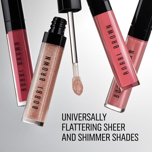 Bobbi Brown Crushed Oil-Infused Gloss - Hydrating Tinted Lip Oil Gloss for High-Impact Shine | 0.20 Fl Oz