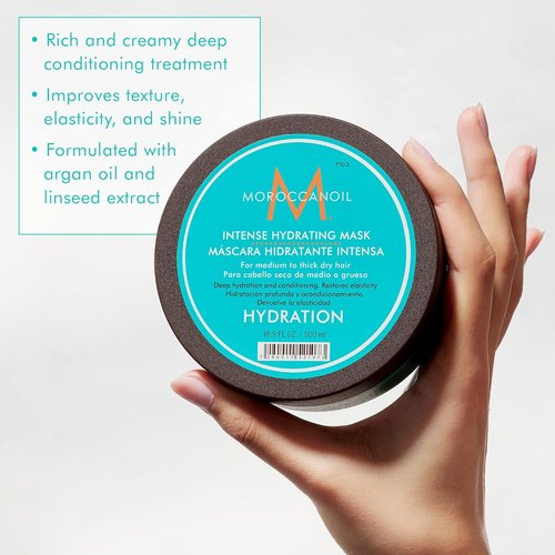 Moroccanoil Intense Hydrating Hair Mask - Deep Conditioning Treatment for Dry Hair | 8.5 oz