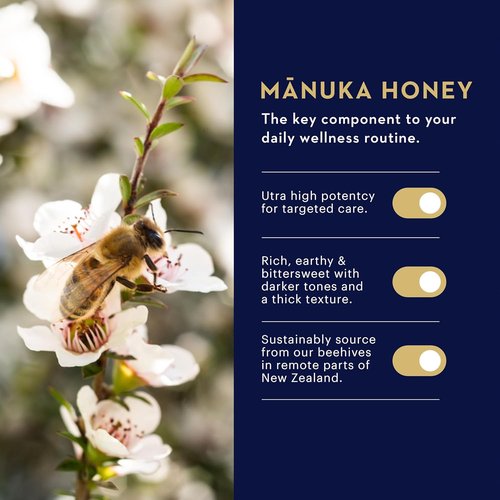 Manuka Health Manuka Honey Lozenges - Blackcurrant Flavor | Natural Throat Relief with Raw Honey & Vitamin C