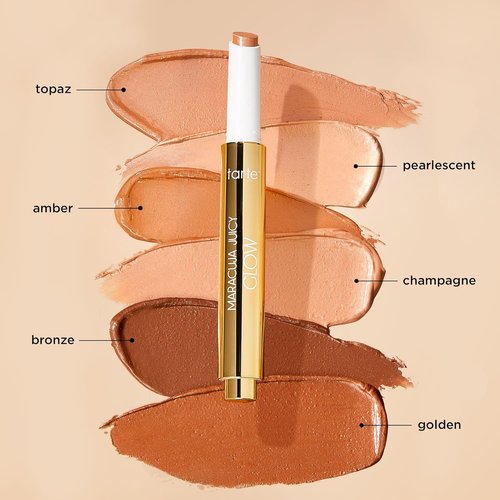 Tarte Maracuja Juicy Glow Highlighter - Hydrating Vitamin E Formula for Smooth, Buildable Radiance | Vegan & Cruelty-Free