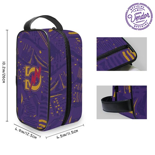 BBGreek Omega Psi Phi Fraternity Paraphernalia - Official Vendor - Travel Toiletry Bag - Dopp Kit - Abstract