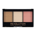 Makeup Revolution Ultra Sculpt & Contour Kit - Define Your Features, Vegan & Cruelty-Free, Ultra Fair C01, 3.6g