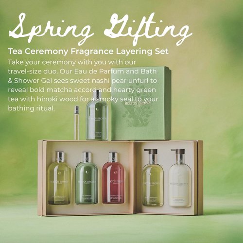 Molton Brown Tea Ceremony Gift Set | Luxury Eau de Parfum & Body Wash | Perfect Mother's Day Gift
