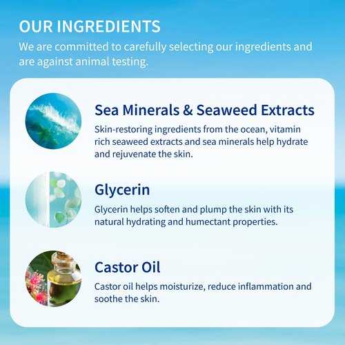 Inis the Energy of the Sea Scented Body Scrub - Exfoliating Body Scrub with Pumice and Seaweed for Soft, Smooth, Moisturized Skin - 7oz.