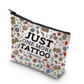 WCGXKO Tattoo Lover Gift Tattoo Artists Gift Just One More Tattoo I Promise Zipper Pouch Makeup Bag (MORE TATTOO)